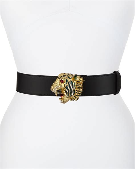 chain gucci belt|gucci belt with tiger buckle.